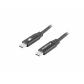 ca-cmcm-40cu-0018-bk-cable-usb-18-m-usb-20-usb-c-negro