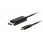 ca-cmdp-10cu-0010-bk-adaptador-de-cable-de-video-1-m-usb-tipo-c-displayport-negro