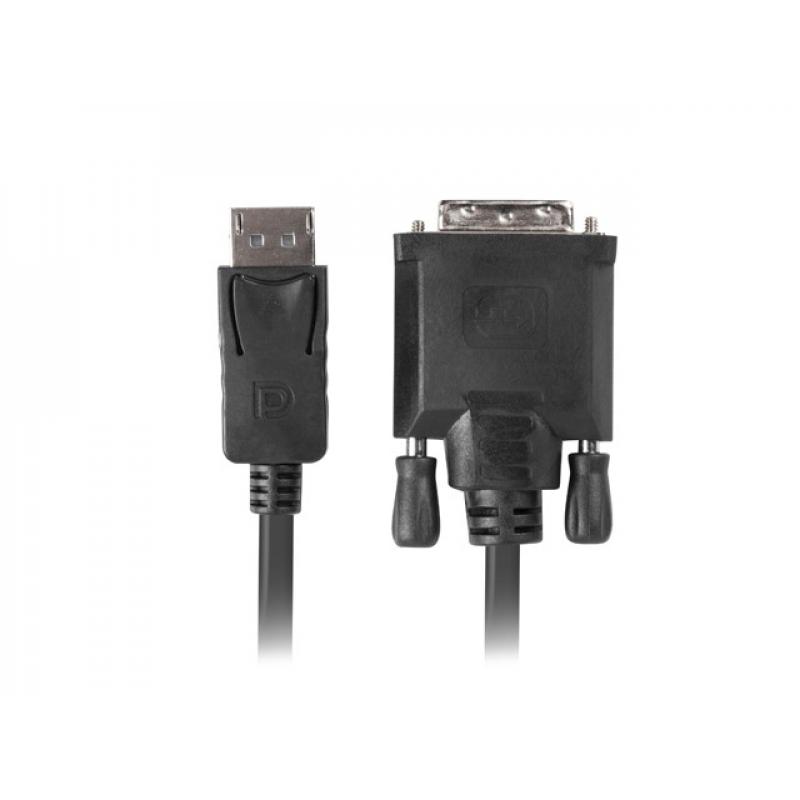 ca-dpdv-10cu-0018-bk-adaptador-de-cable-de-video-18-m-displayport-dvi-d-negro