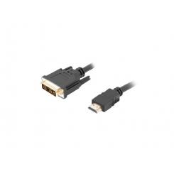 CA-HDDV-10CC-0018-BK adaptador de cable de vídeo 1,8 m HDMI tipo A (Estándar) DVI-D Negro