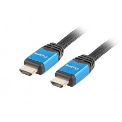 Lanberg CA-HDMI-20CU-0010-BL cable HDMI 1 m HDMI tipo A (Estándar) Negro