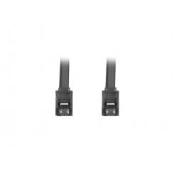 Lanberg CA-SASA-14CU-0050-BK cable de SATA 0,5 m SATA 7-pin Negro