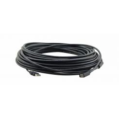 Kramer Electronics CA-UAM/UAF-25 cable USB 7,6 m USB 2.0 USB A Negro