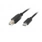 ca-usba-13cc-0030-bk-cable-usb-3-m-usb-20-usb-b-usb-c-negro