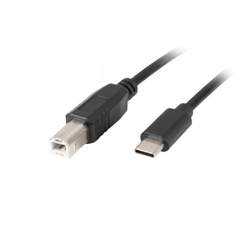 ca-usba-13cc-0030-bk-cable-usb-3-m-usb-20-usb-b-usb-c-negro