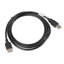 CA-USBE-10CC-0018-BK cable USB 1,8 m USB 2.0 USB A Negro