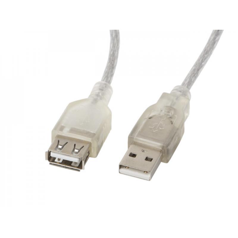 ca-usbe-12cc-0018-tr-cable-usb-18-m-usb-20-usb-a-transparente