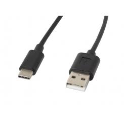 CA-USBO-10CC-0018-BK cable USB 1,8 m USB 2.0 USB A USB C Negro