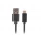 ca-usbo-20cu-0010-bk-cable-usb-1-m-usb-20-usb-a-usb-c-negro