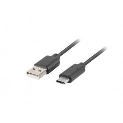 Lanberg CA-USBO-31CU-0010-BK cable USB 1 m USB 3.2 Gen 1 (3.1 Gen 1) USB A USB C Negro