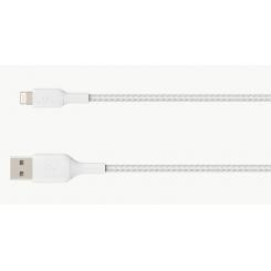 Belkin CAA002BT1MWH cable de conector Lightning 1 m Blanco