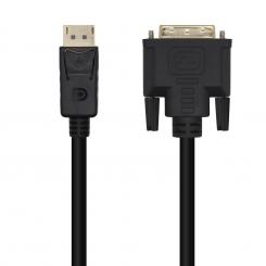 AISENS Cable Conversor DisplayPort A DVI, DP/M-DVI/M, Negro, 3.0m