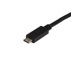 StarTech.com Cable de 0,5m USB-C a USB-A - Cable Adaptador USB Type C de Carga a USBA - Latiguillo USB Tipo C USBC USB 3.1 de 10Gbps