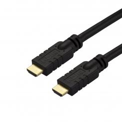 StarTech.com Cable de 10 metros HDMI con ethernet de alta velocidad Activo 4K de 60Hz - Cable HDMI CL2 para Instalación en Pared - Cable UHD Largo Durable - HDR de 18Gbps - Negro