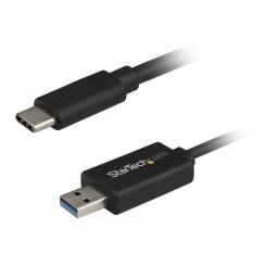 StarTech.com Cable de 2m de Transferencia de Datos para Mac y Windows USB 3.0 USBC a USBA - USB Tipo C