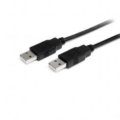 StarTech.com Cable de 2m USB 2.0 Alta Velocidad Macho a Macho USB A - Negro