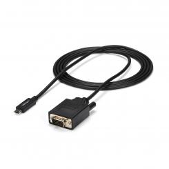 StarTech.com Cable de 2m USB C a VGA - Cable Adaptador Activo de Vídeo de 1920x1200/1080p USB Tipo C a VGA - Compatible con Thunderbolt 3 - De Portátil a Monitor VGA - Modo DP Alt HBR2