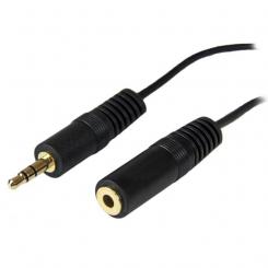 StarTech.com Cable de 3,6m Alargador Extensor de Audio Mini Jack 3,5mm Chapado en Oro para Auriculares - Macho a Hembra