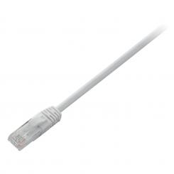 Cable de red CAT6 STP 0.5M Blanco