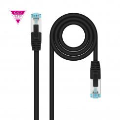 Nanocable Cable de Red Cat.7 600MHZ LSZH SFTP PIMF AWG26, Negro, 1 m