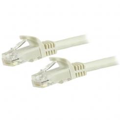StarTech.com Cable de Red Ethernet Cat6 Snagless de 3m Blanco - Cable Patch RJ45 UTP