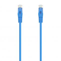 AISENS Cable de Red Latiguillo RJ45 LSZH Cat.6A 500 Mhz UTP AWG24, Azul, 1.5M