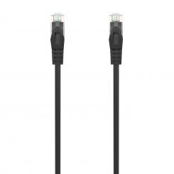 AISENS Cable de Red Latiguillo RJ45 LSZH Cat.6A 500 Mhz UTP AWG24, Negro, 2.0M