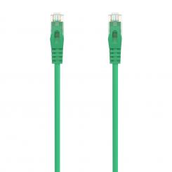 AISENS Cable de Red Latiguillo RJ45 LSZH Cat.6A 500 Mhz UTP AWG24, Verde, 25CM