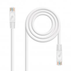 Cable de red latiguillo RJ45 LSZH Cat.6A UTP AWG24, Blanco, 3.0m