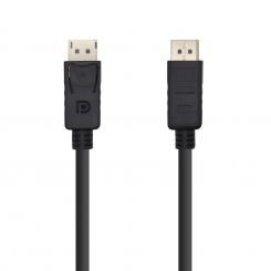 AISENS Cable Displayport V1.2 4K@60HZ, DP/M-DP/M, Negro, 10m