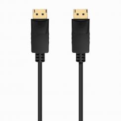 AISENS Cable DISPLAYPORT V1.2 CCS 4K@60Hz, DP/M-DP/M, Negro, 3.0m