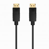 AISENS Cable DISPLAYPORT V1.2 CCS 4K@60Hz, DP/M-DP/M, Negro, 5.0m