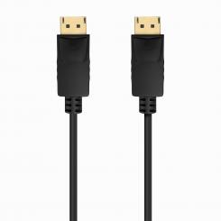 AISENS Cable DISPLAYPORT V1.2 CCS 4K@60Hz, DP/M-DP/M, Negro, 5.0m