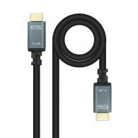 Nanocable Cable HDMI 2.1 IRIS 8K A/M-A/M, Negro, 10 Metros