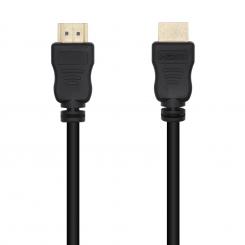 AISENS Cable HDMI V1.4 Alta Velocidad 14+1 CCS, A/M-A/M, Negro, 2.0m
