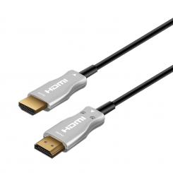 Cable HDMI V2.0 AOC Premium alta velocidad / HEC 4k@60hz 18Gbps, A/M-A/M, Negro, 30 m