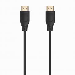 AISENS Cable HDMI V2.0 Premium Alta Velocidad / Hec 4K@60Hz 18Gbps, A/M-A/M, Negro, 2.0m