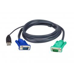 ATEN Cable KVM USB con SPHD 3 en 1 de 5 m