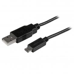 StarTech.com Cable Largo de Carga y Sincronización Micro USB de 3m - M/M - 24AWG