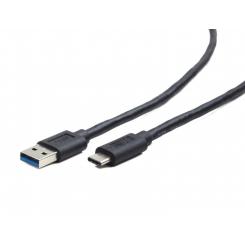 Cablexpert CCP-USB3-AMCM-0.5M cable USB 0,5 m USB 3.2 Gen 1 (3.1 Gen 1) USB A USB C Negro