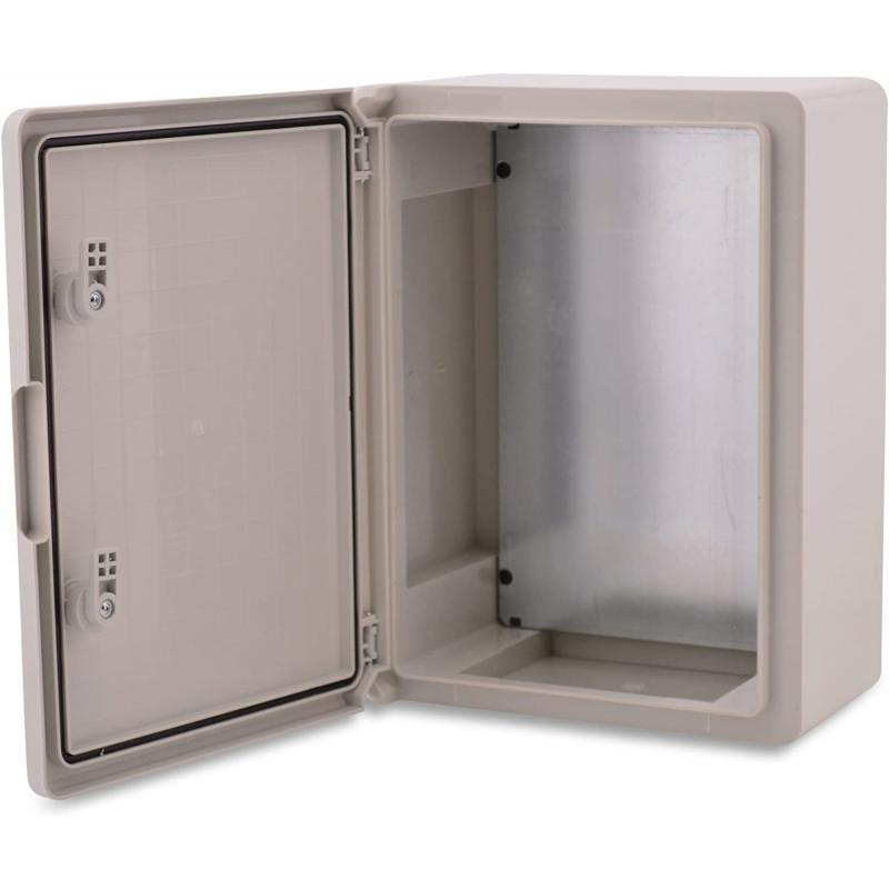 Caja  ABS BOXEXPERT Caja de control de la flota IP65 gris/transparente ABS, 350x250x150mm