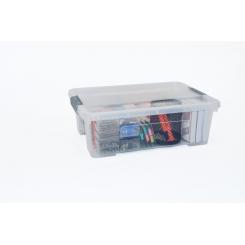Caja almacenaje apilable 10 litros apilable 280x400x130 mm