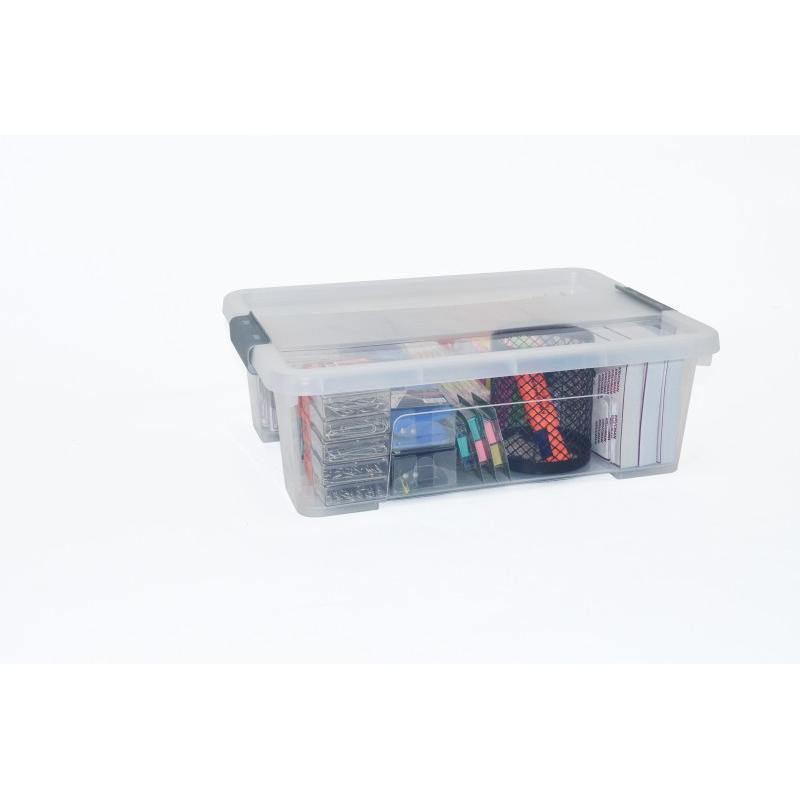 Caja almacenaje apilable 10 litros apilable 280x400x130 mm