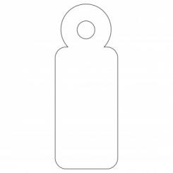 Caja APLI Colgantes Blancas  11X29