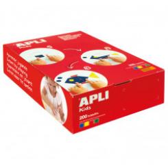 Caja APLI Gomets Recta. 3Tamaños 200 H