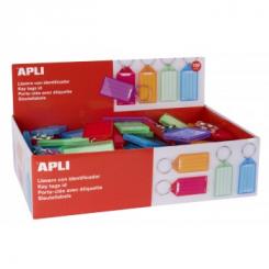 Caja APLI Llavero Premium Color Surtido 100U