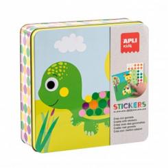 Caja APLI Metal Juego Gomet Pre-Escolar Animales