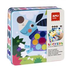 Caja APLI Met.Juego Gomets Perros