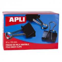 Caja APLI Pinza Pala Abatible 51mm 12U