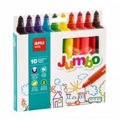 Caja APLI Rotuladores Jumbo 10U